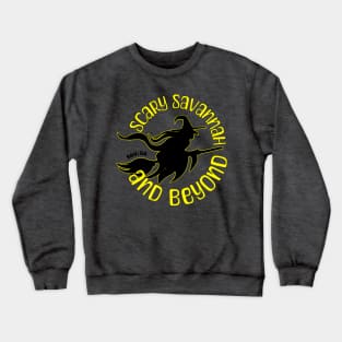 Scary Savannah Witch Crewneck Sweatshirt